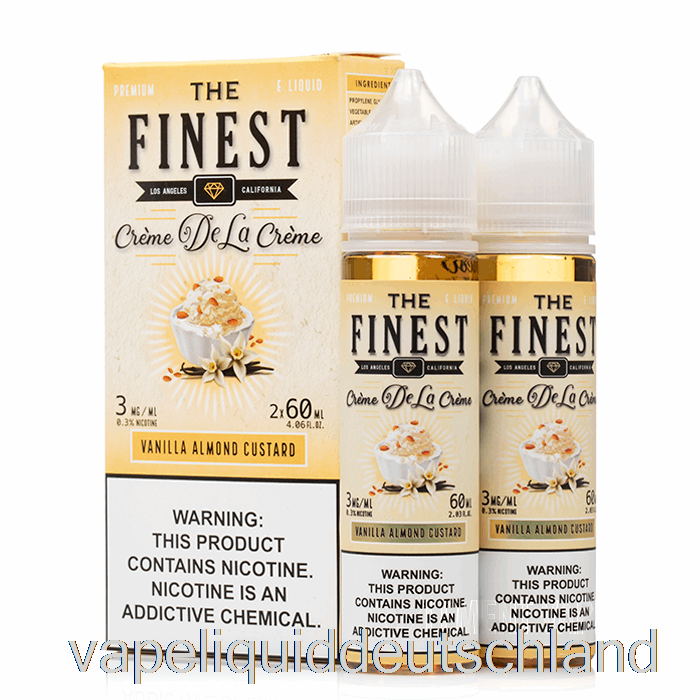 Vanille-Mandel-Custard – Der Feinste Cr-Vape Deutschlands